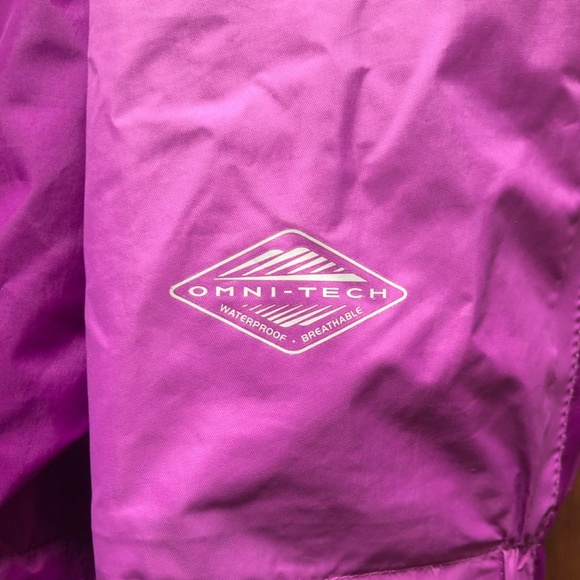 Columbia OmniTech rain jacket - Lavender/Purple - Women’s Medium - Picture 4 of 9
